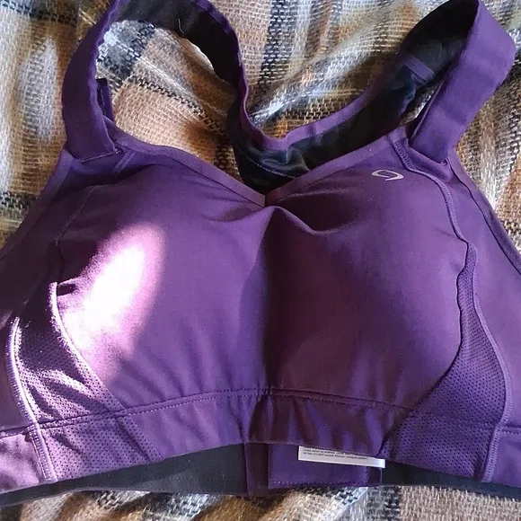 Moving Comfort Purple Sports Bra - Picture 8 of 9